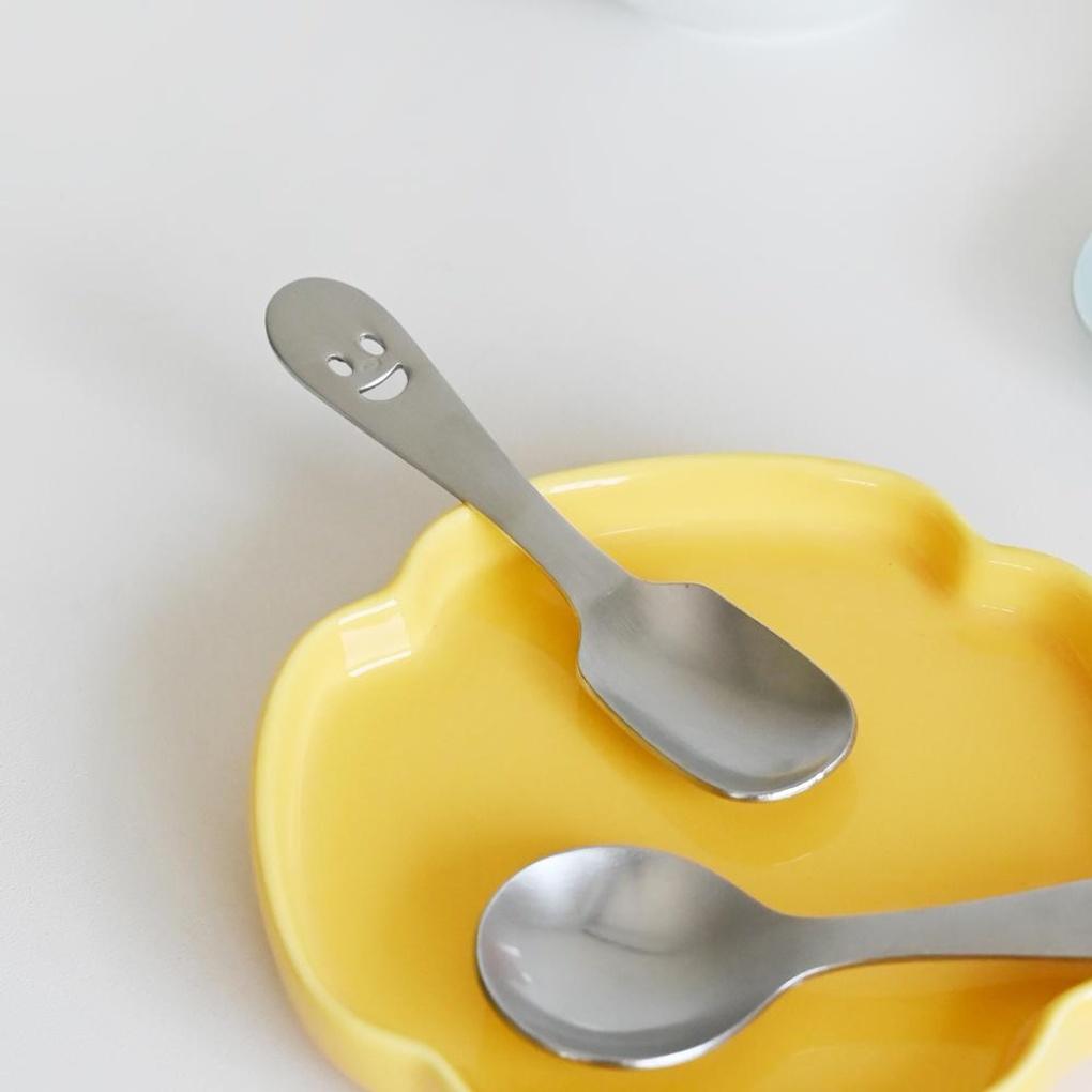 All-Stainless Steel Mini Cutlery Baby Food Ice Spoon