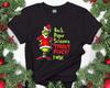 Grinch Rock Paper Scissors Throat Punch I Win Christmas Shirt
