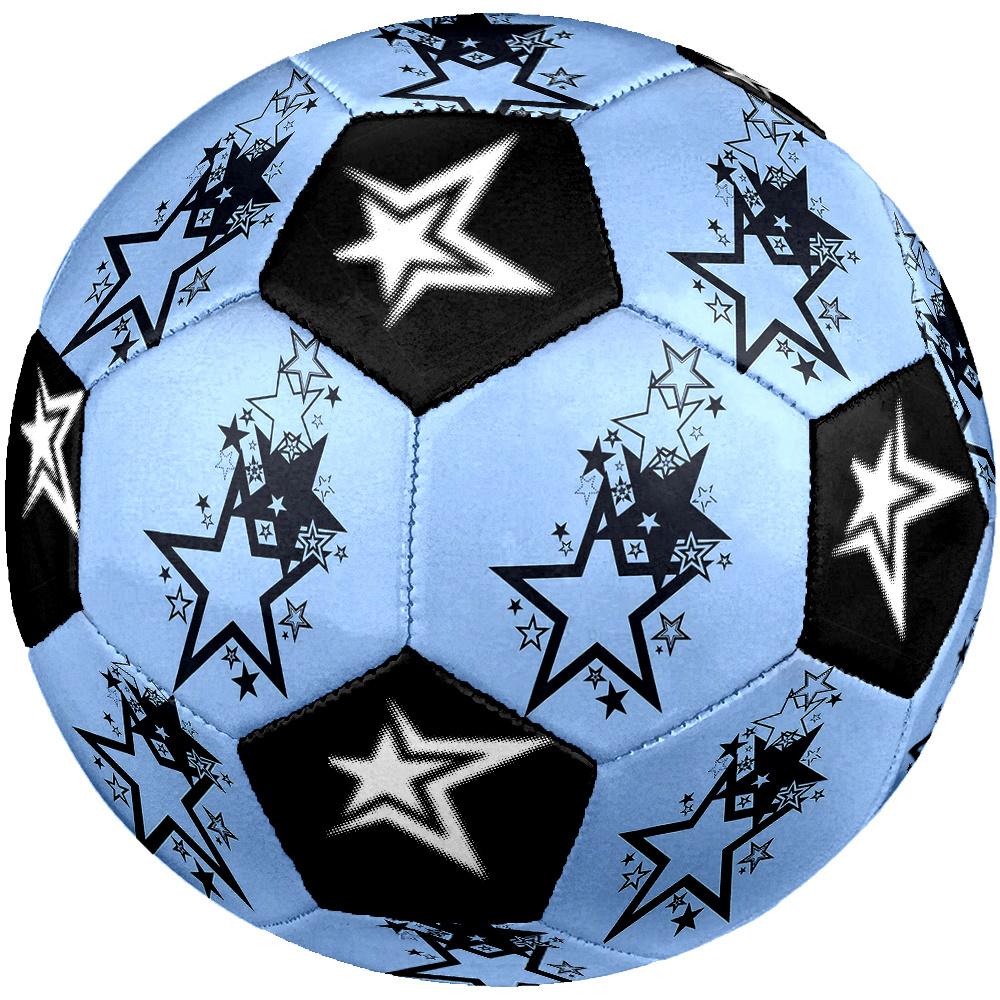 1PC Starry Night Sky Star Symbol Soccer Ball Size 5 Football Machine Sewn Indoor/Outdoor Universal Football Gift W75