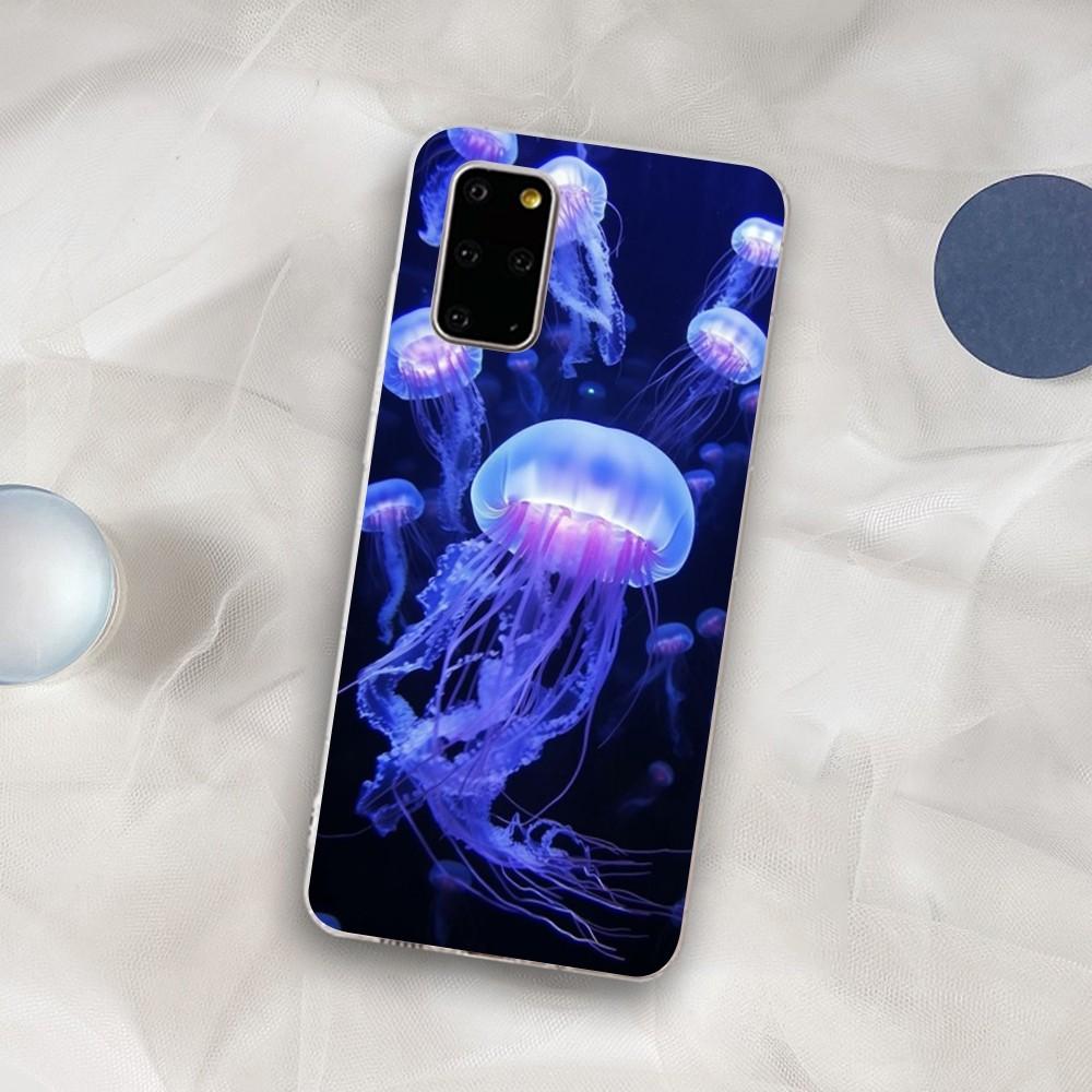 Милый мультяшный чехол для телефона с медузами для Samsung S21 A10 для Redmi Note 7 9 для Huawei P30Pro Honor 8X 10i