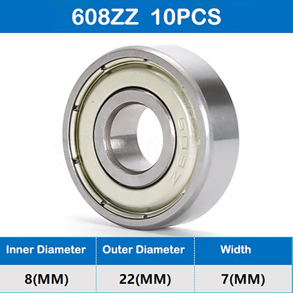 New Double Shielded Ball Bearings 608ZZ 608RS 6000ZZ 6000RS Miniature bearing 609ZZ 6001ZZ 6001RS Deep Groove bearing