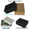 Aluminum Alloy Case for Raspberry Pi 3B+/4B with Fan-Compatible Cooling