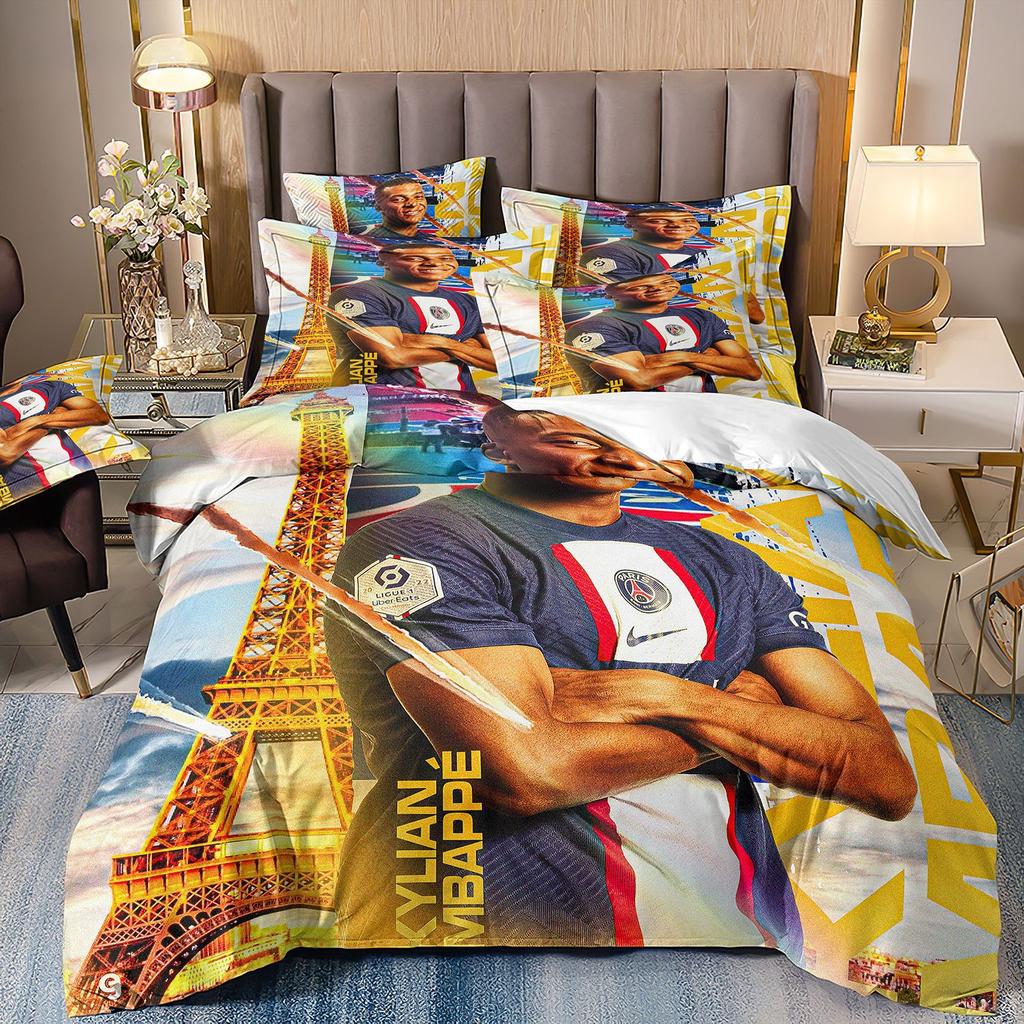 3D Three-Piece Bedding 3D Digital Printing World Cup