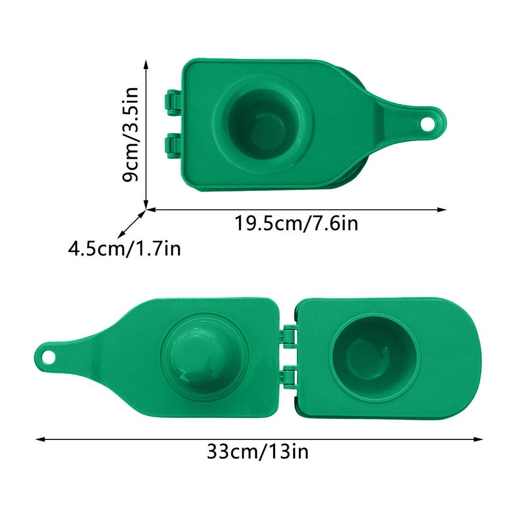 Пластиковый клип для формирования фрикаделек, форма для приготовления рыбных фрикаделек и рисовых шариков, кухонные гаджеты, зеленая форма для бекона и банана, формы для мясного рулета и фрикаделек