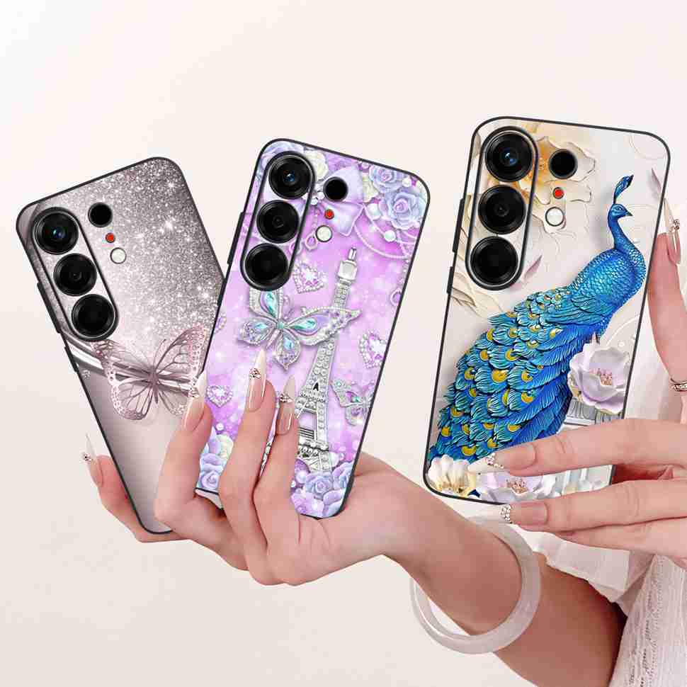 Милый расписной чехол для Tecno Camon 50 4G CN5 Мягкий силиконовый Fundas Чехлы для телефона для Tecno Camon50 4G 6.78" Черный чехол Coque