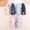 Five-Folding Dual-Purpose Capsule Umbrella Sun Protection Sunshade Pocket Women'S Umbrella Compact Umbrella Foldable Rain