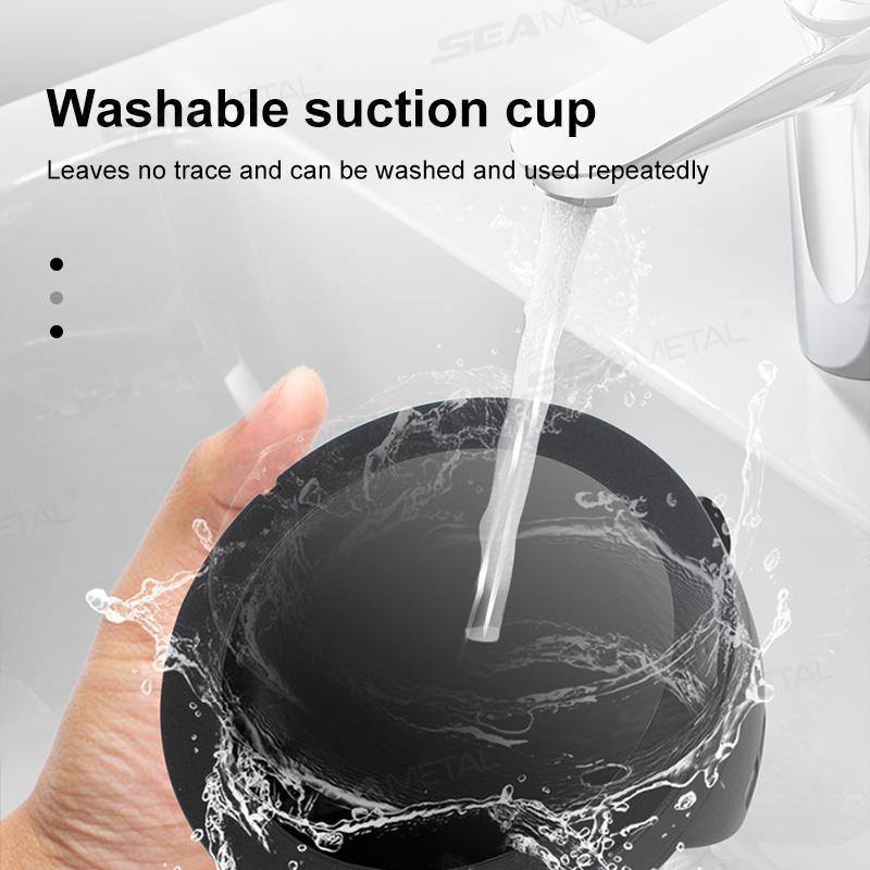 SEAMETAL Dashboard Car Phone Holder 360-Degree Rotation Head-Up Phone Mount Stable Universal Auto Phone Stand with Number Plate