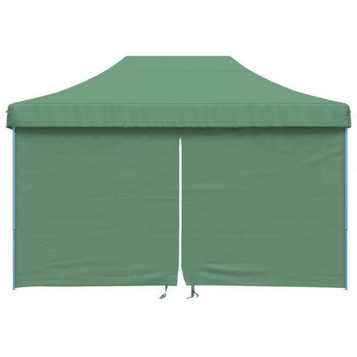 VidaXL Folding Pop-Up Party Tent 4 Sidewalls Green, Tent, Awning Tent, Gazebo Awning 4004976