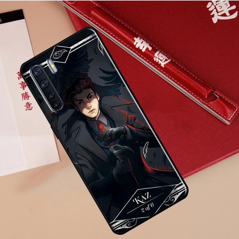 Чехол Shadow and Bone Каз Бреккер для Oppo A94 A18 A74 A57 A17 A77 A38 A58 A78 A98 A54 A80 A60 A40 A96 A76 A16 A15 A5 Pro