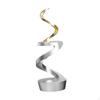 Defying Kinetic Desk Toy Desktop Rotating Gyroscope Decorative for Birthday Gift,Metal,Relaxing