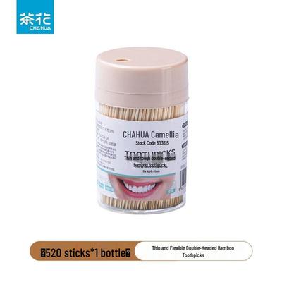 Зубочистки Chahua бамбуковые двусторонние