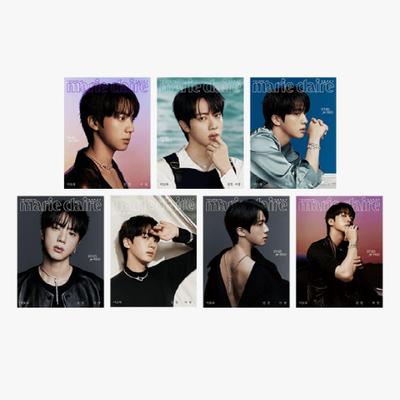 Предзаказ журнала marie claire, февраль 2026, обложка BTS Jin