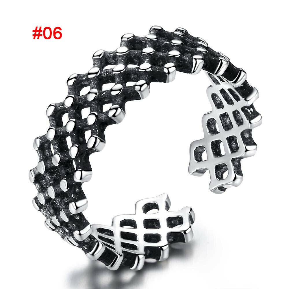 Thumb Rings Ladies Mens Toe Rings Adjustable Open Band Simple Exquisite Womens Ring