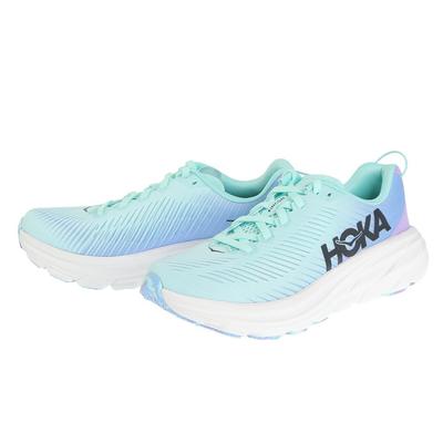 HOKA Rincon 3 Беговые кроссовки с обычной амортизацией для бега и тренировок, Мятные, (1119396-SOAB), облегченный, (Мята/22.0/Женские)