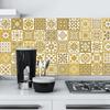 10/15/20/30 см желтая полоска плитки стикер на стену ванная комната кухня лестница шкаф украшения обои пилинг палка виниловая художественная роспись