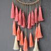 INS Nordic Boho Decor Tassel Handmade Woven Wall Hanging Creative Wind Chimes Decoration Pendant Home Decoration Accessories