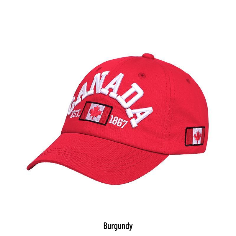 Мужская и женская модная вышитая бейсболка - Повседневный, универсальный солнцезащитный козырек для весны и осени