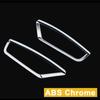 For Mazda CX-5 CX5 2017 2018    ABS Chrome Rear Back Fog Light Lamp Cover Trim Bumper Reflector Accessories