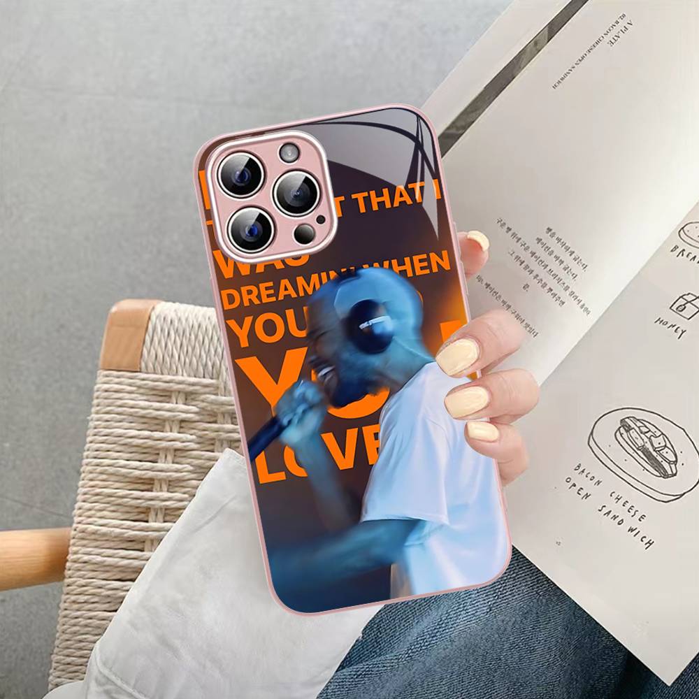 F-Frank Singer Закаленное Стекло Ocean Для Iphone 14 13 12 11 Pro Mini XS MAX 14Plus X XS XR Чехол