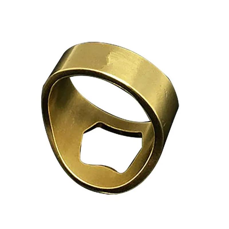 Креативный открывалка для колец из нержавеющей стали, кольцо для пивных бутылок, крутые кухонные принадлежности для вечеринок в баре, умные открывалки для крышек, разноцветные YLE044