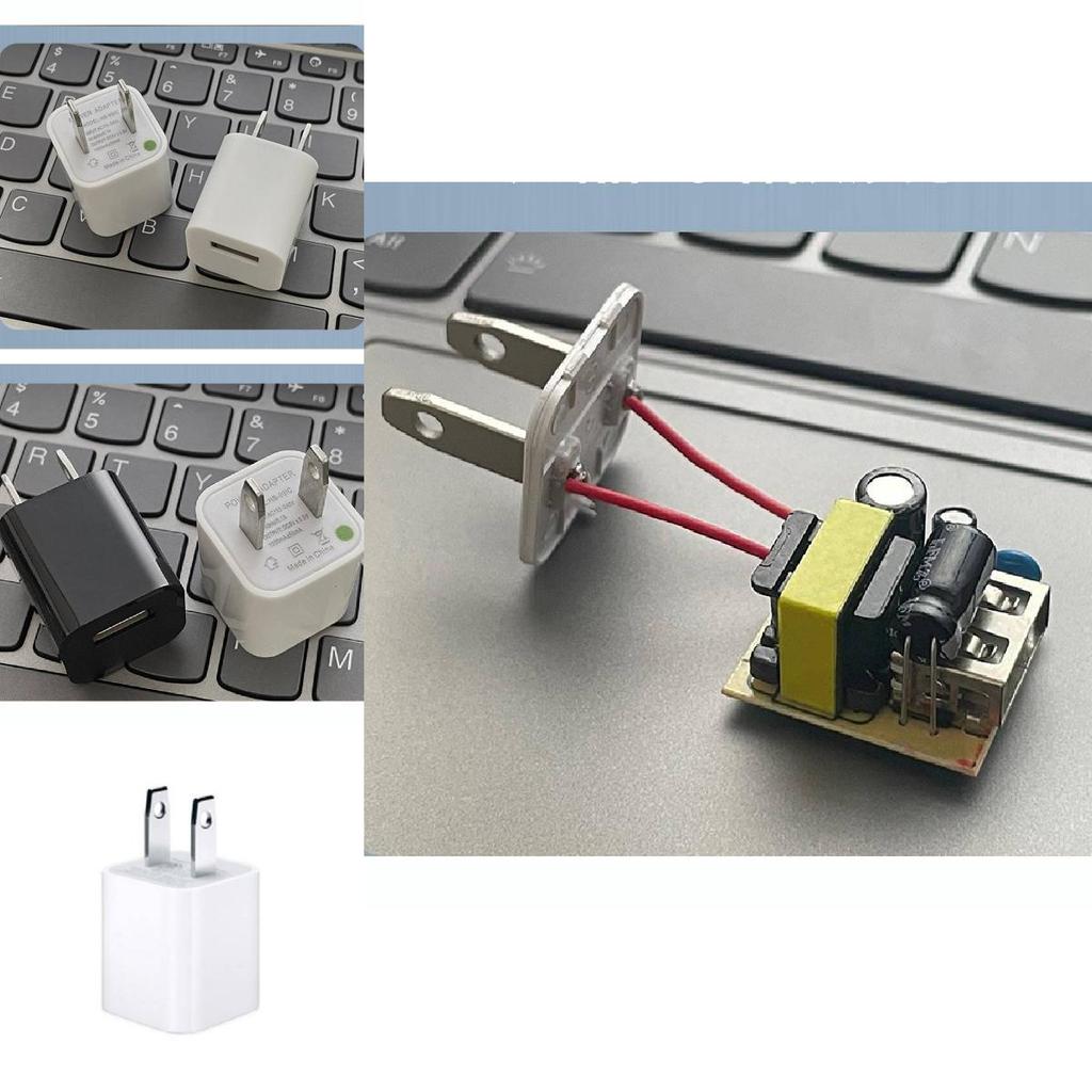 Универсальный USB-адаптер-зарядное устройство 5V 1A для смартфонов и мелкой бытовой техники с сертификацией FCC CE