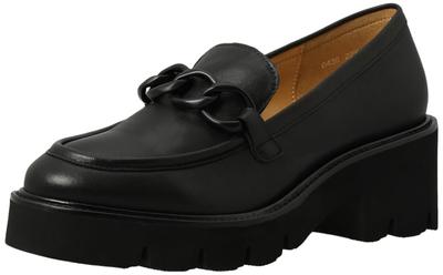 Лоферы с цепочным мотивом, дорожка, подошва, лоферы 6438 см E [Macintosh Philosophy] женские B/ 24.0