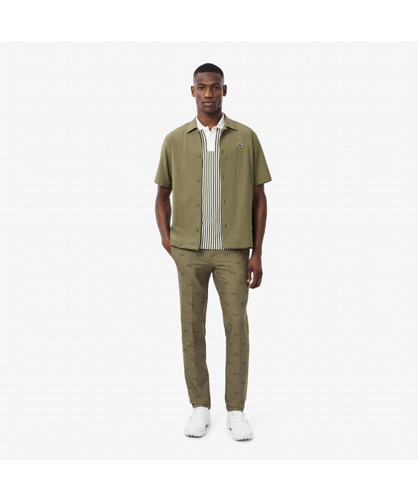 Мужские зауженные хлопковые брюки для гольфа LACOSTE Hh0921-55N E9F