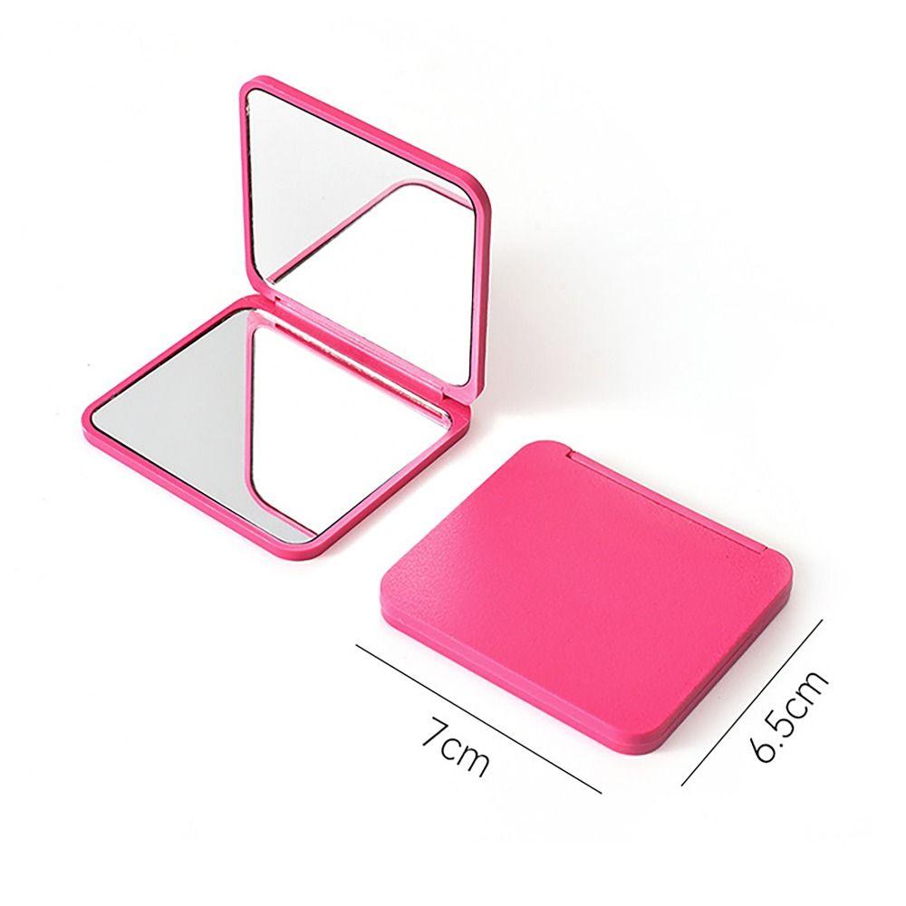 Высококачественное ручное зеркало, двухсторонние стоматологические зеркала, складное зеркало для макияжа, для студентов