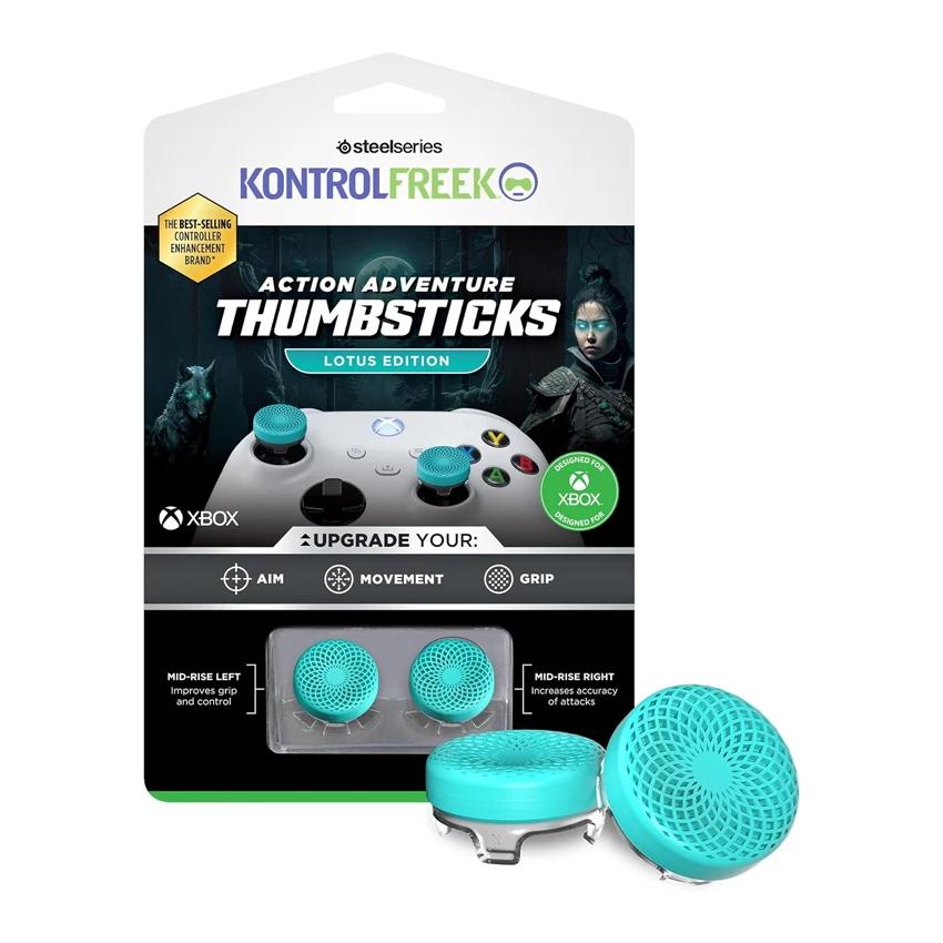 Для KontrolFreek Performance колпачки для большого пальца силиконовые колпачки для аналоговых стиков чехол Freek Galaxy для контроллера Xbox Series X/S