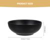3 шт. черная матовая маленькая миска для приправ, меламиновая сервировочная посуда, миски для смешивания, окунание лапши рамен, бытовая