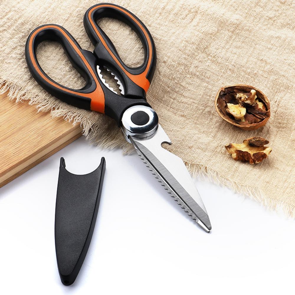 Многофункциональные ножницы для рыбы, мяса, нержавеющей стали, ножницы для еды, Щелкунчик, резак для костей