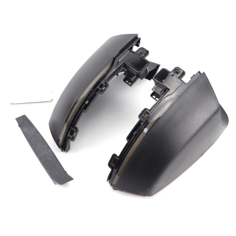 2PCS LED Dynamic Turn Signal Light Mirror Indicator Blinker Lamp for VW Volkswagen Polo MK5 6R 6C 2009-2017