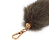 Long Hair Tail Hanging Keychain Bag Charms Plush Tail Keyring Fur Tails Pendant  Women Ladies