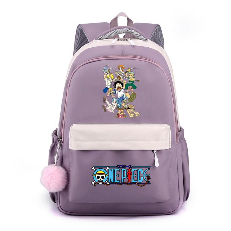 Anime Backpack Children Girls Boy Schoolbag Kawaii Kids Gift Women Travel Bags Teen Student Back To School Rucksack