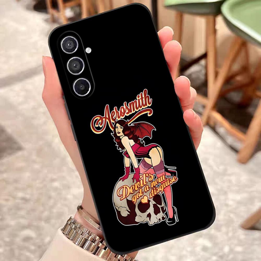 Чехол для телефона Aerosmith Для Samsung S26 S25 Edge S24 S23 S22 S21 S20 Ultra Plus Fe Galaxy Силиконовая крышка