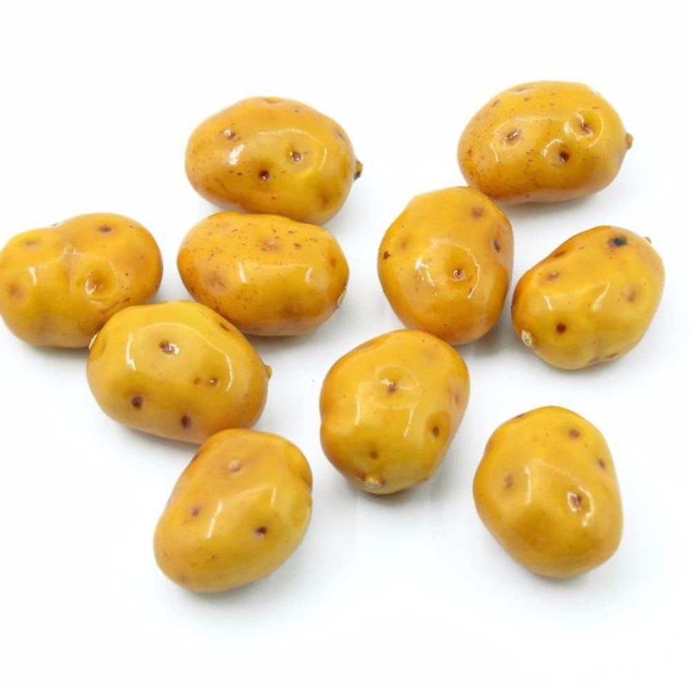 Lifelike Realistic Artificial Vegetable Model Photography Prop Potato Model Cognitive Toy