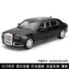 1:24 Президентский Автомобиль Aurus Senat Литой Металлический Модель Автомобиля Со Светом Детская Игрушка Коллекция Дисплей Подарок Сувенир