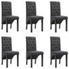 VidaXL 6x Dining Chairs Kitchen Chairs Dining Chairs Dinner Chairs Living Room Seats Living Room Chairs 276966