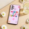 Vibrant Spring Charm M-Manana Sera Bonito Phone Case For Samsung S25,S24,S21,S22,S23,S30,Ultra,S20,Plus,Soft Black Shell