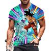 Essentials Dragon Ball Z T-shirt Men 2023 Men's Vegeta Goku Oversized Shirts Hip Hop Clothing Harajuku Style Trend Tops Fashion