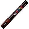 Marker - POSCA - PC-5M - Tip 1.8 - 2.5 Mm - Set of 6 Pieces - Brown