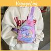 Anime Delightful Print Chest Bag For Children In Lovely Colors Perfect For Kindergarten Use