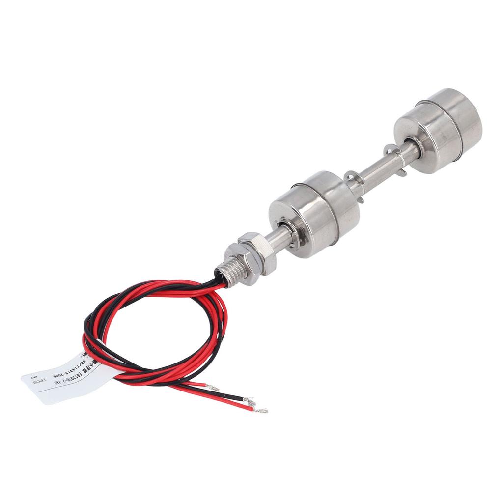 Двойной шариковый поплавковый выключатель 120 мм из нержавеющей стали, поплавковый выключатель, регулятор уровня воды с проводом 400 мм