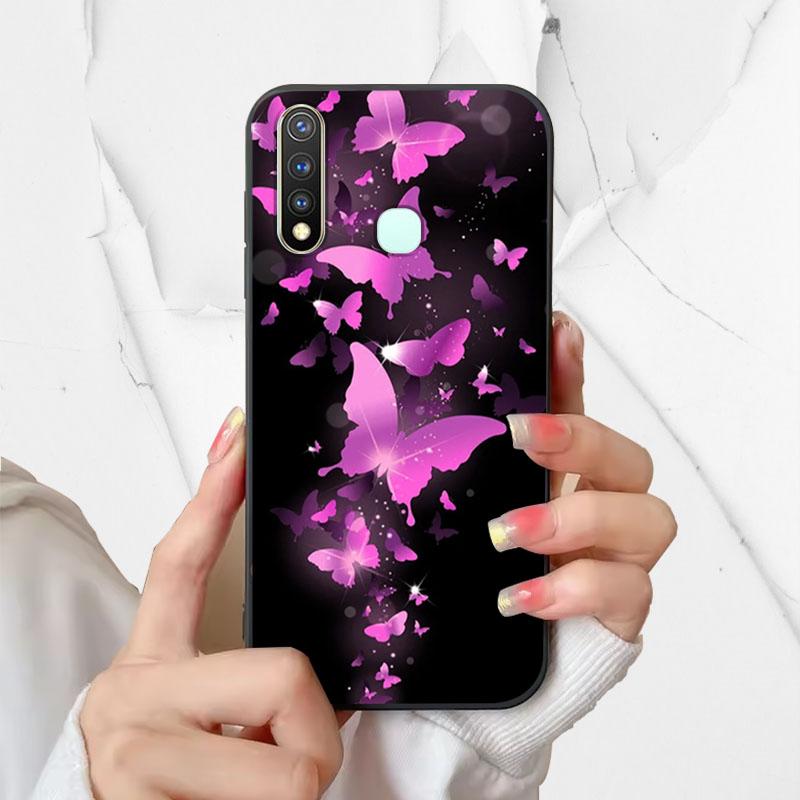 Чехол Для Vivo Y19 Y 19 Чехол Силиконовый Мягкий ТПУ Чехол Для Телефона Для Vivo Y19 1915 VIVOY19 Funda Capa Модный Ударопрочный Корпус Coque