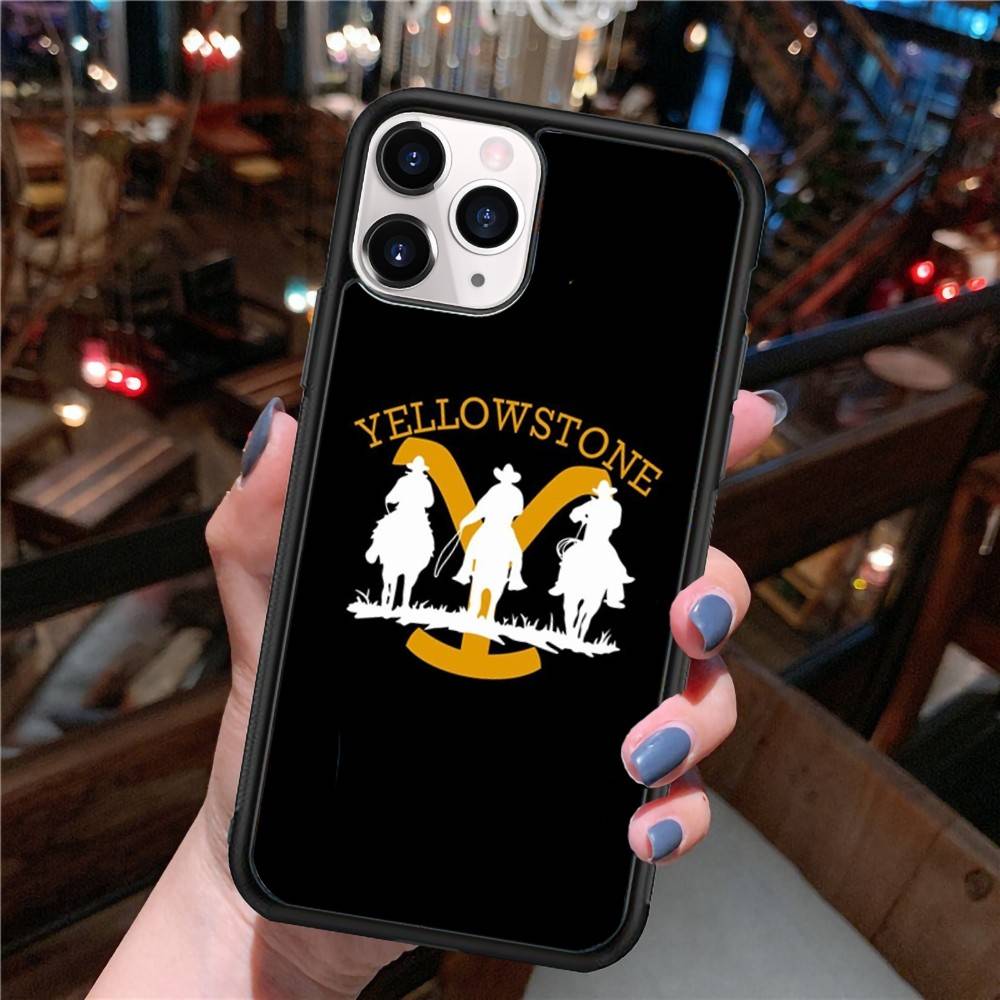 Y-Yellowstone D-Dutton R-Ranch Logo Phone Case For IPhone 16 Pro Max 15 14 Plus 14 13 12 11 17 PC+TPU Cases Back Cover