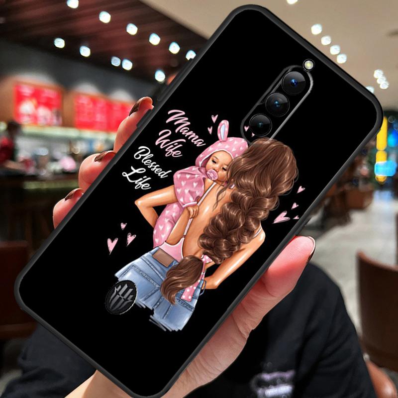 Красивый чехол Мама Дочь Сын для ZTE Nubia Red Magic 10S 10 8 9 8S 9S 11 Pro Plus 5G 6R 6 7 6S 7S Pro 10 Air