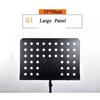 Foldable Music Rack Heavy Duty Music Stand Conductor Stand Professional Height Adjustable Music Sheet Book Holder