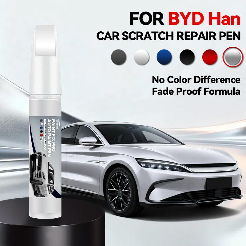 Для BYD Han Краска для подкраски царапин Кисточка для ремонта Автоаксессуары Сделай сам Черный Белый