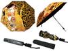 Automatic Folding Umbrella - G. Klimt, The Kiss and The Tree of Life (decoration On Top) (carmani