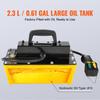 VEVOR 689 bar(10,000PSI) Air Hydraulic Pump, 2.3 L(0.61 Gal) Reservoir, NPT 9.5mm(3/8 In) Oil Outlet, NPT 6.4mm(1/4 In) Inlet